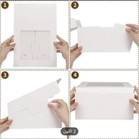 علب كيك ارتفاع 12 سم