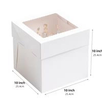 علب كيك ورقيه مرتفعه