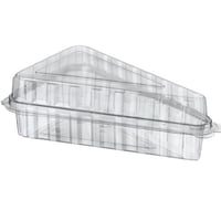 علب مثلثه بلاستيك تشيز كيك