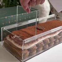 علب اكريلك سحاب مع القاطع