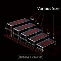 استاندات اكريلك 5 قطع