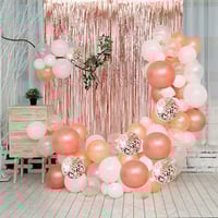 طقم بالونات حفلات كبير - بينك