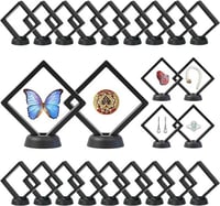 براويز حافظة شفافة 11*11 بقاعدة بعدة الوان