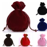 اكياس قماش قطيفه دائري