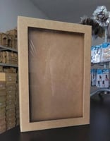 علب ورقيه سحاب بغطاء شفاف