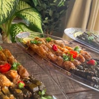 صواني تقديم مميزه شفافه