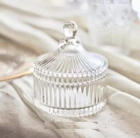 علب توزيعات شفافه اكريلك