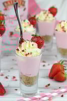 كاسات تقديم للاكل زجاج