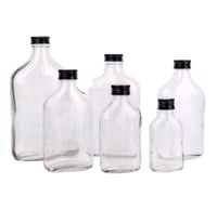 قوارير زجاج بالكرتون 200 ملي