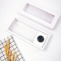 علب مستطيله بمقسم