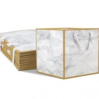 اكياس ورقيه مربعه رخامي