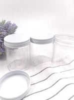 برطمان غطاء ابيض معدن