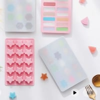 قالب سيلكون شكل نجوم