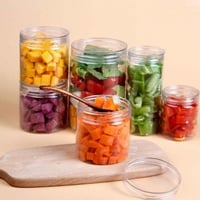 برطمان غطاء شفاف