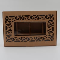 علب ورقيه مقسمه