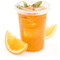 كاسات بلاستيك غطاء مسطح