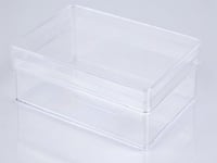 علب اكريلك منفصل مستطيل