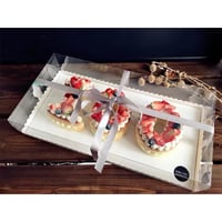 علب الأرقام شفاف