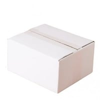 كرتون شحن ابيض