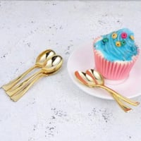 ملاعق ذهبيه صغيره