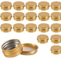 علب معدن للادوات التجميل