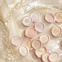 استيكر ختم شمعي لاصق