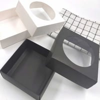 علب منفصله بنافذه شفافه