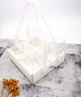 بوكسات مقسمه شفافه