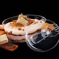 علب اكريلك مع ملعقه