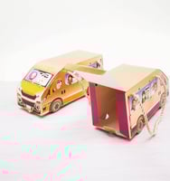 بوكسات توزيعات شكل سياره