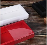 بوكسات سحاب شفاف