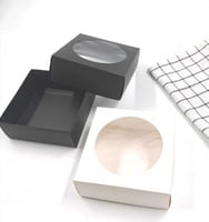 علب منفصله بنافذه شفافه