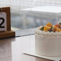 علب كيك بحامل كبيره