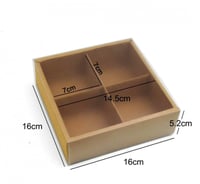 علب مقسمه بغطاء ثلجي