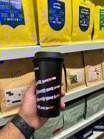 ستاربكس - كوب بلاستيك اسود هيكل