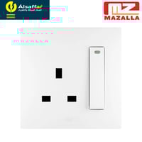 فيش+مفتاح 16 امبير مشترك MZ