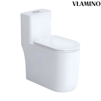 كرسي افرنجي فلامينو VL-8207 أبيض خاصية شفط ودفع