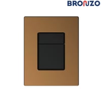 ضغطة سيفون جروهي روز جولد-أسود مربع