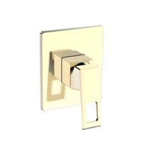 لوحة خلاط شطاف 1 خط مخفي ذهبي BRONZO