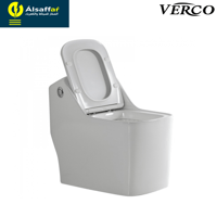 كرسي فرنجي أبيض VR-2711 خاصية الشفط والدفع