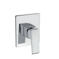 لوحة خلاط شطاف 1 خط مخفي كروم BRONZO