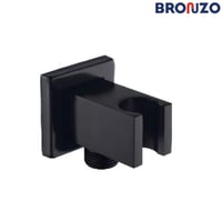 كوع دش مع حامل مخفي أسود BRONZO