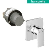 طقم خلاط شطاف 1 خط مخفي هانس جروهي 71658000 V.Shap...