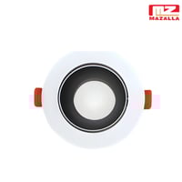 فريم مانع للتوهج 7 سم أبيض-رمادي غامق