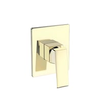 لوحة خلاط شطاف 1 خط مخفي ذهبي BRONZO