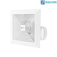 مروحة شفط ديكور سكوير 10" 25*25