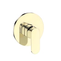 لوحة خلاط شطاف 1 خط مخفي ذهبي BRONZO