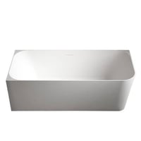 بانيو ديكور ابيض فيركو مقاس VERCO 170X75 cm