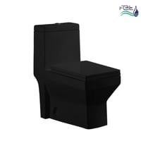 كرسي فرنجي أسود مطفي BK-6184 FBT