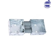 علبة حديد 7*7 عميق مزدوج الرائد